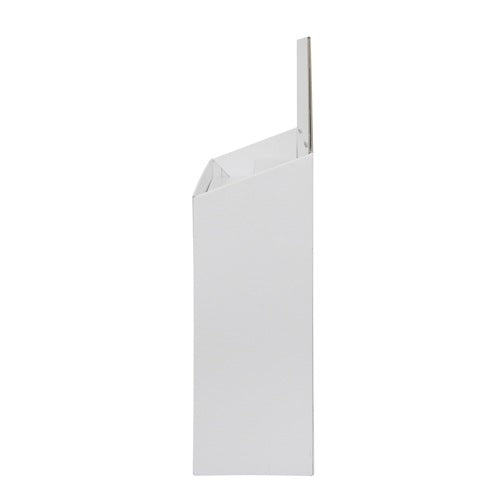 フロアタイプ什器一体型ひな壇2段 W500 D250 H950|背面イメージ