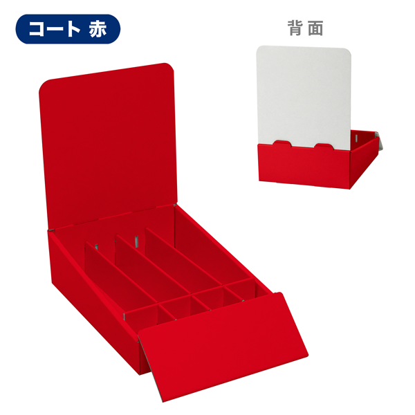 卓上什器 縦4列(幅36.5) テスター置き有タイプ W175 D292 H245
