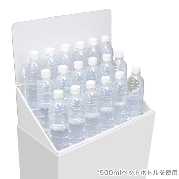 フロアタイプ什器 ひな壇3段 W465 D244 H1255