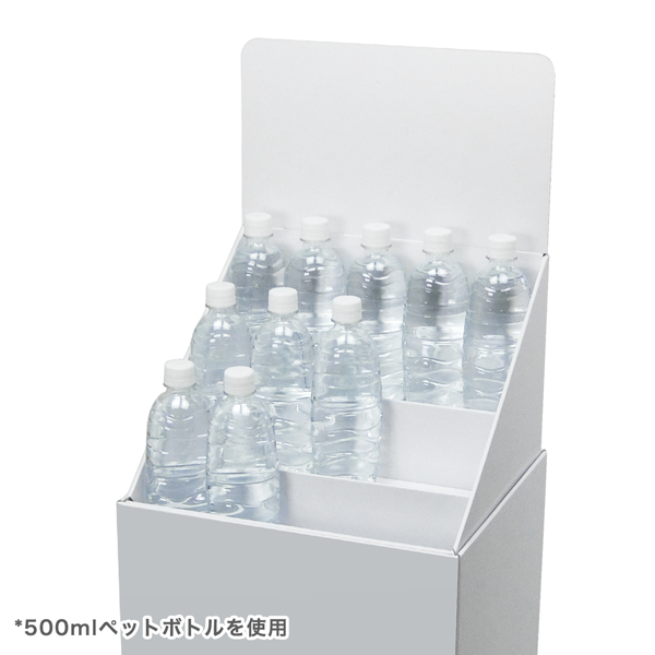 フロアタイプ什器 ひな壇3段 W365 D314 H1335