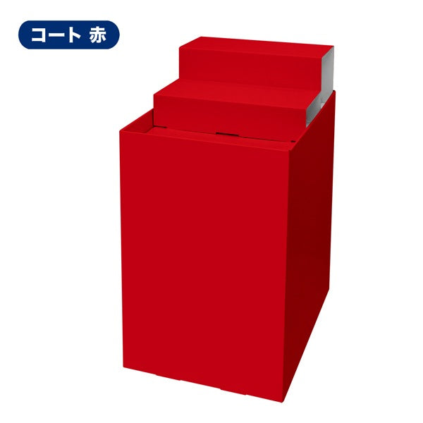 フロアタイプ什器 平置台ひな壇付き W450 D600 H850