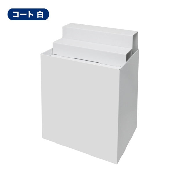 フロアタイプ什器 平置台ひな壇付き W600 D450 H850