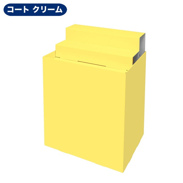 フロアタイプ什器 平置台ひな壇付き W600 D450 H850