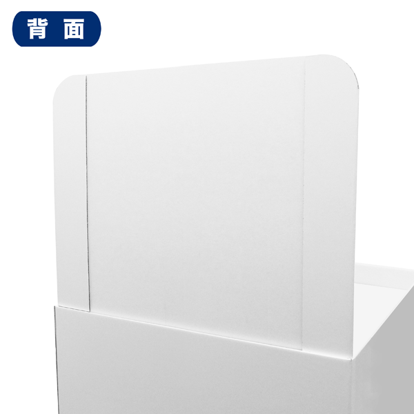 フロアタイプ什器 平置台 背ボード付き W600 D600 H1280