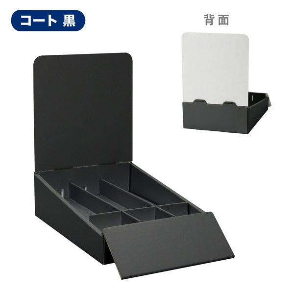 卓上什器 縦3列(幅50) 上げ底・テスター置き有タイプ W175 D292 H245