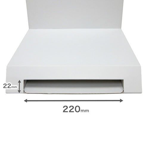 リーフレット置き付展示台 1列 W300 D305 H351