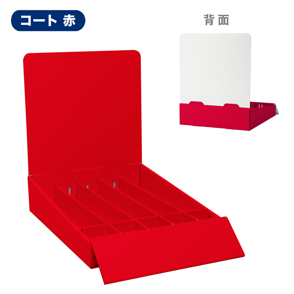 卓上什器 縦5列(幅42) テスター置き有タイプ W245 D365 H300