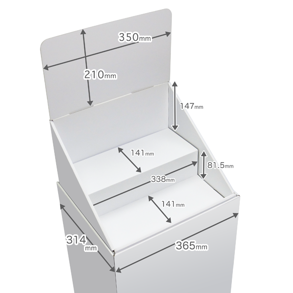 Floor-type fixtures, no tiered shelves, W365, D244, H1255