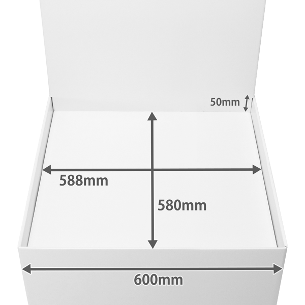 Floor-type display unit, flat stand, with backboard, W600, D600, H1280